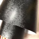 Пленка под кованый карбон 3D черная матовая